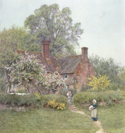 Hütte in Chiddingfold von Helen Allingham